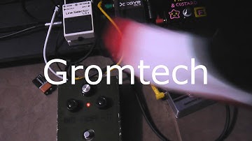 Gromtech Effects Big Muff Clone vs Sovtek Green Russian Bubble Font