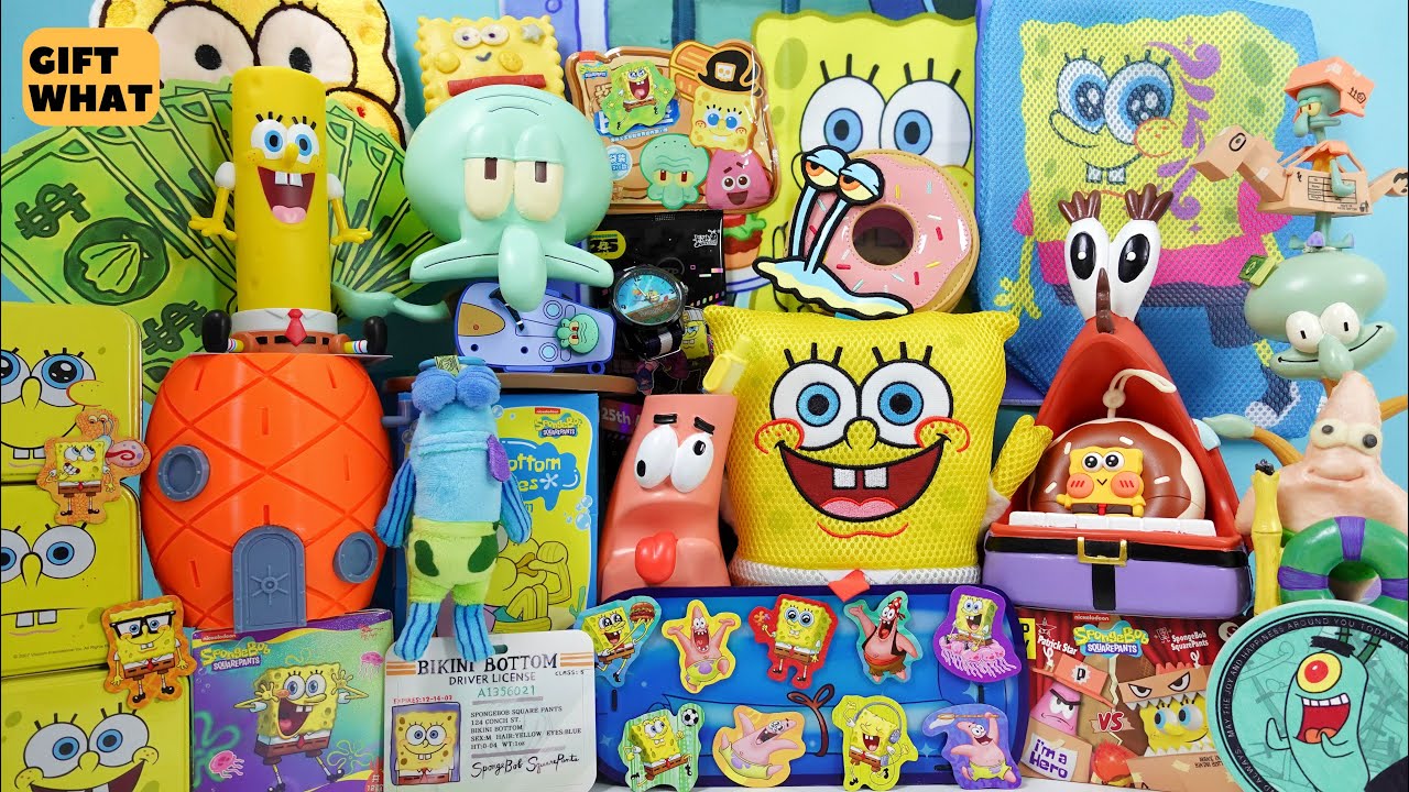 Another Weird SpongeBob SquarePants ASMR Relaxation Unboxing 【 GiftWhat 】