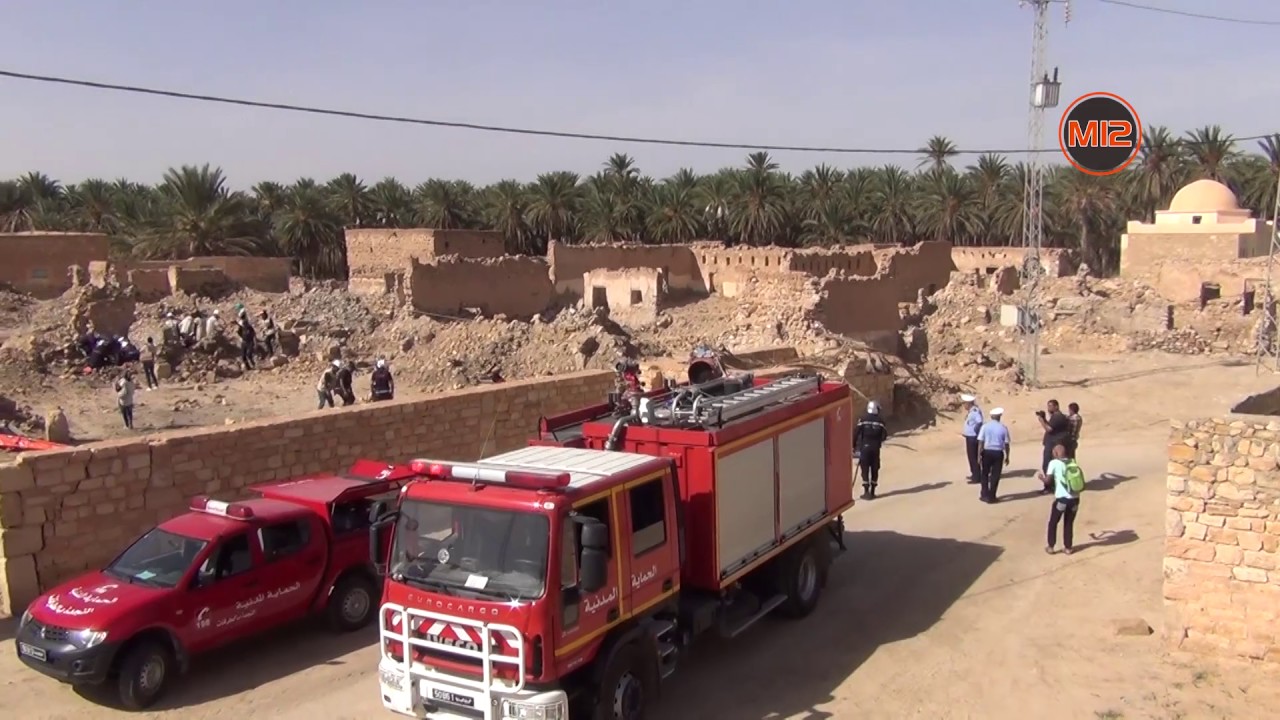 عملية بيضاء - الحماية المدنية بقبلي و الهلال الأحمر التونسي فرع دوز و قبلي