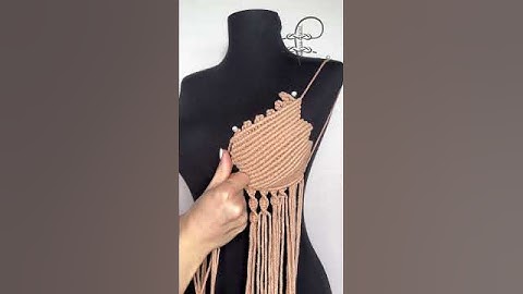 #macramedress #macrametutorial #diy #swimwear #macrame #macramediy #knitting #crochet #yarn #boho