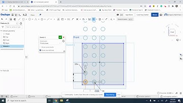 4.3 onshape linear pattern