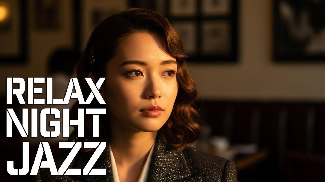 居心地よい寝室の深夜に流れるスリープジャズ - リラックスサックス＆柔らかい背景音楽