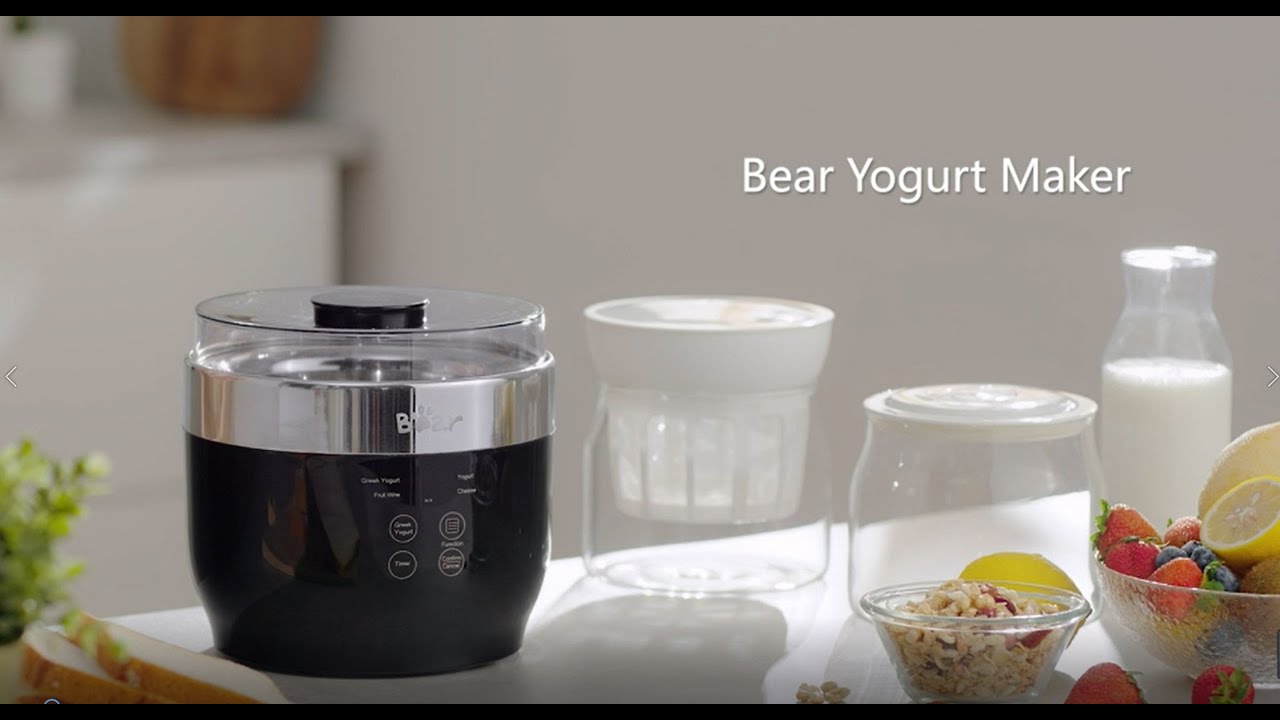 Bear Yogurt Maker 1L Large Capacity 12W Portable Electric Yogurt