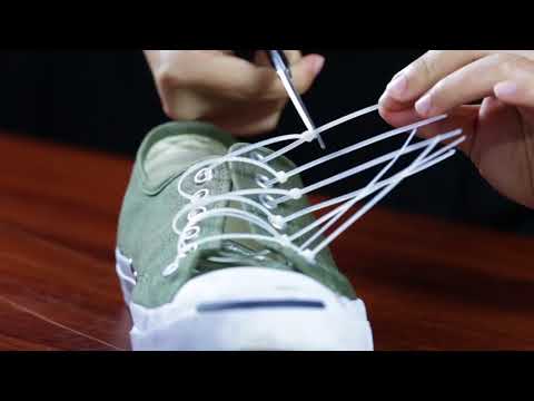 zip tie shoelaces