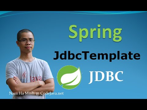 Vidéo: Comment fonctionne JdbcTemplate au printemps ?