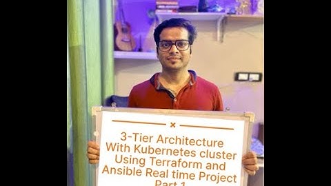 AWS 3 Tier Architecture With Kubernetes cluster Using Terraform and Ansible Real time Project Part1