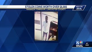 Lancaster County police searching for coin thief