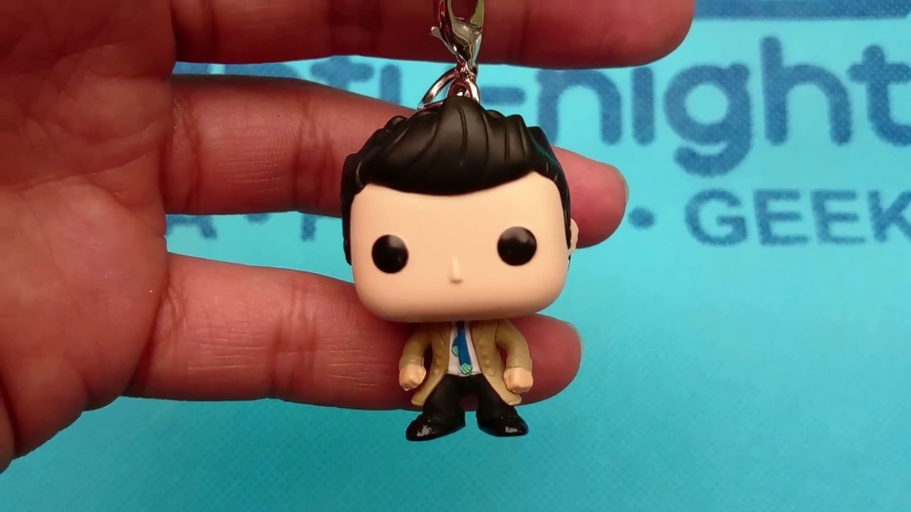 castiel pop keychain