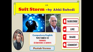 2.5 Soft Storm by Abhi Subedi/ Class 12/ Compulsory English/ NEB/ New Course/ All Exercises/ screenshot 3