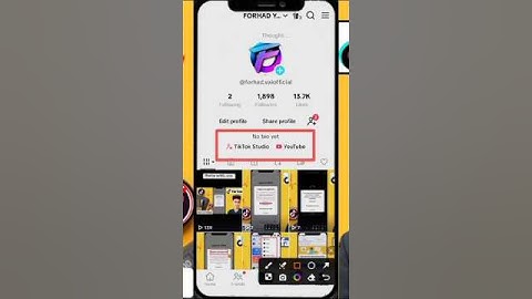 টিকটকে ইউটিউব চ্যানেল এড করার নিয়ম Tiktok Account YouTube Channel add korbo kivabe #tiktok
