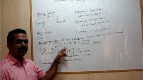 KSRCT Video Lecture Series _ Hardness in Water