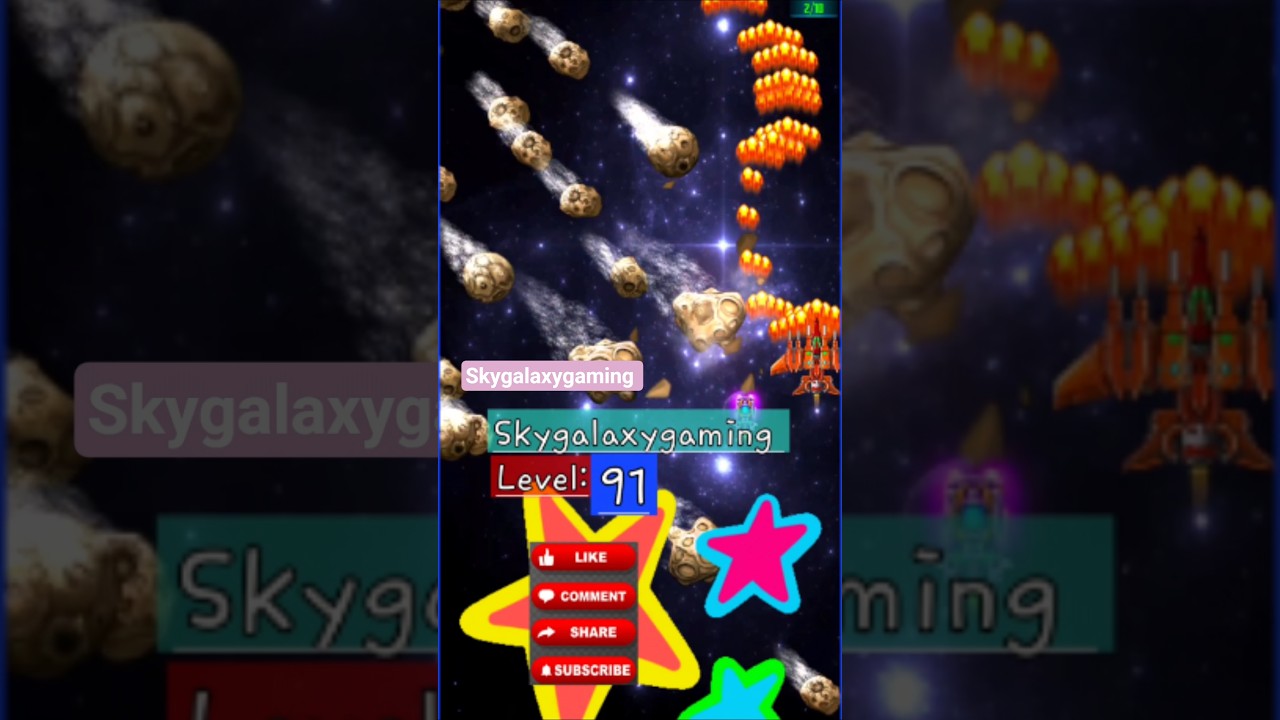 ⭐️ Level 91 Galaxy Attack Alien Shooting Game [ 