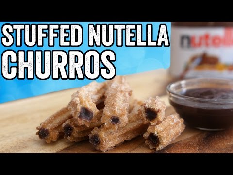 STUFFED NUTELLA CHURROS