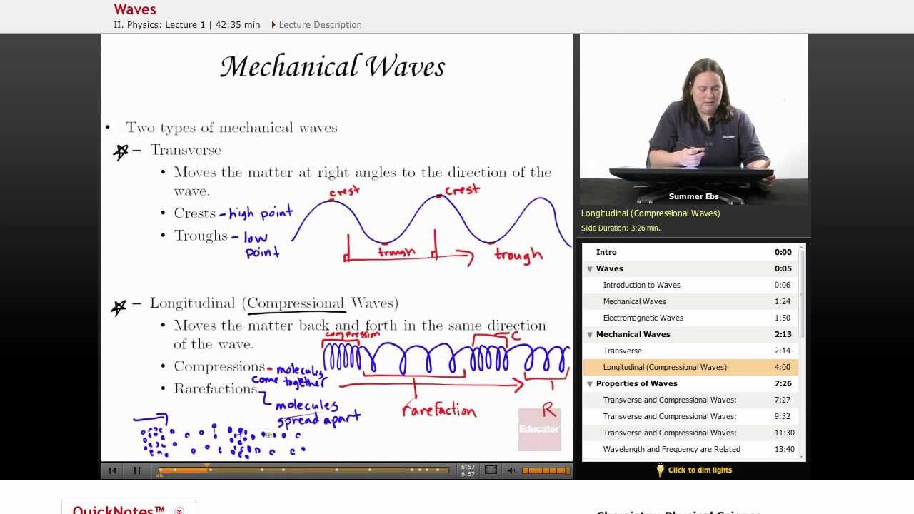 Physical Science - Mechanical Waves - YouTube