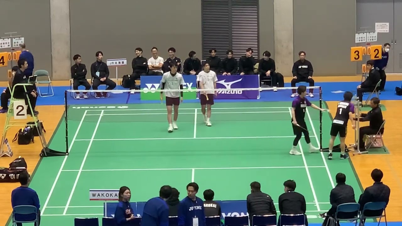 JR北海道vsWAKOKAI  SJリーグⅡ　黒石大会第三回戦　男子