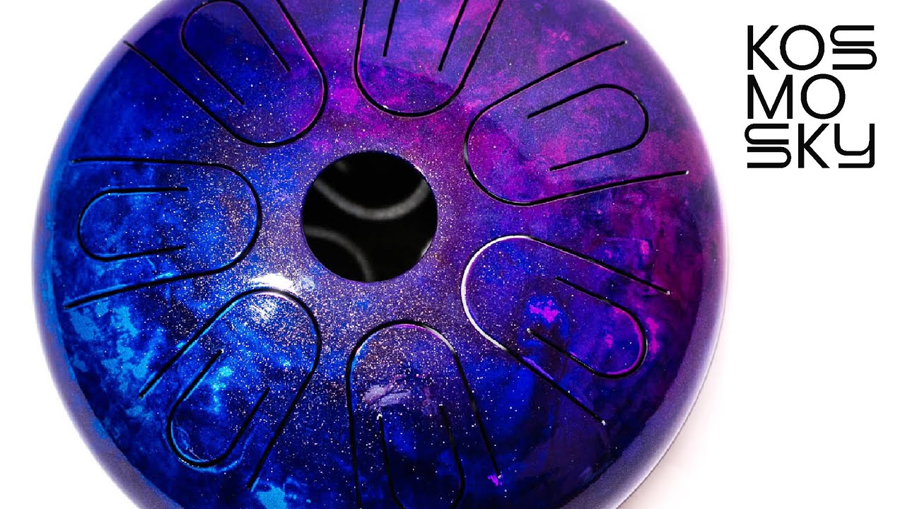 Глюкофон Граффити (DS39) Steel tongue drum Kosmosky YouTube