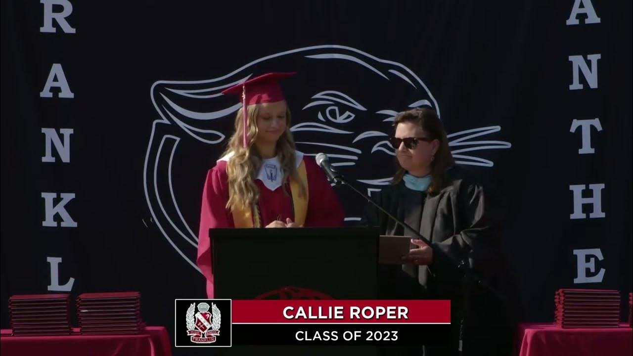 2023 Franklin High School Graduation YouTube