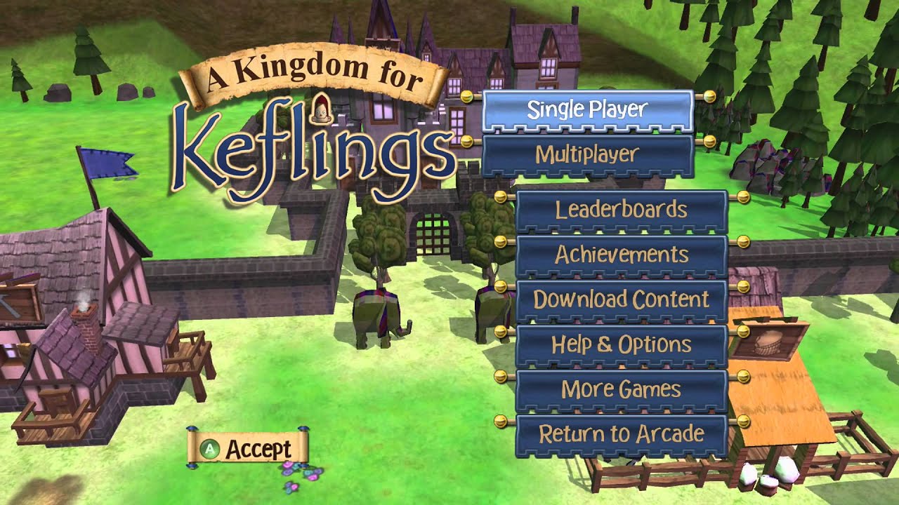 A Kingdom for Keflings Title Screen (Xbox 360, PC) - YouTube