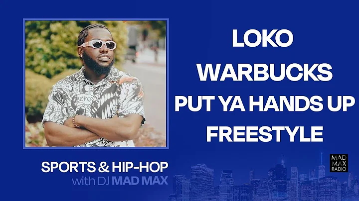 Loko Warbucks Put Ya Hands Up freestyle on Coney Island on "Sports and Hip-Hop with DJ Mad Max"