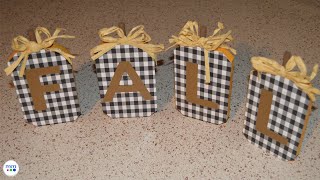 12 Days of Giving Thanks: Day 7 - Buffalo Plaid Pumpkins