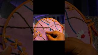 হাতের কাজের জামা, hater kajer jama, Hater kaj, Hand embroidery, Embroidery for beginners, হাতের কাজ