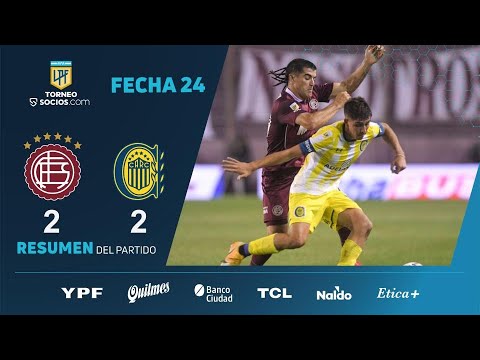 #TorneoSocios | Fecha 24 | resumen de Lanús - Rosario Central