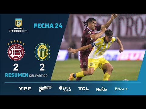 #TorneoSocios | Fecha 24 | resumen de Lanús - Rosario Central