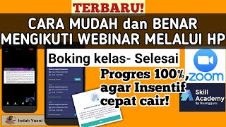 Assalmualaikum, buat yang msih bingung atau ragu bagaimana cara
mengikuti webinar benar di skill academy sampai selesai, ikuti
tutorial ini ya agar tmn2...