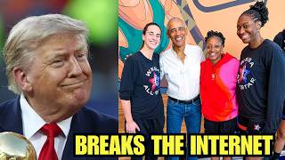 CAITLIN CLARK BREAKS THE INTERNET After BARACK OBAMA Meeting WNBA ALL STAR 2026 USA GO CRAZY!