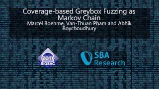 CCS 2016 - Coverage-based Greybox Fuzzing as Markov Chain