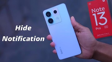 Redmi Note 13 Pro All Notification Settings | How to Hide Notification Content Redmi Note 13 Pro 5g