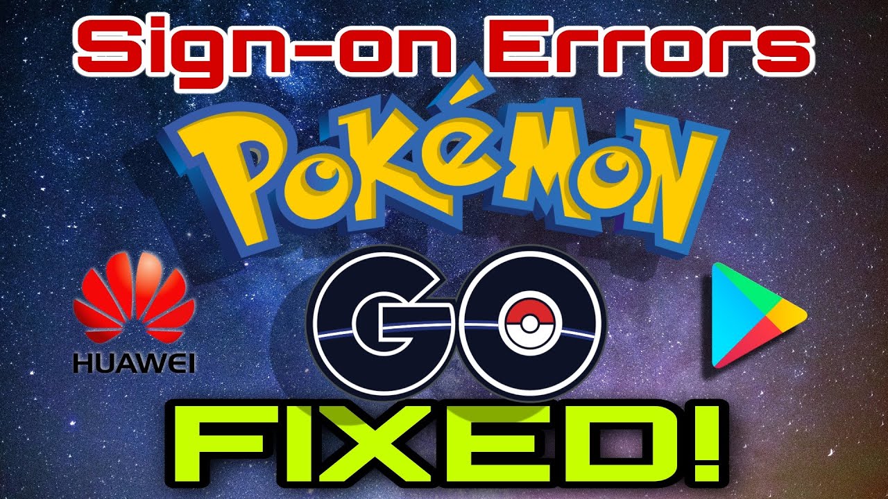 Huawei Native Gms Pokemon Go Sign On Login Error Fixed 100 Working Youtube