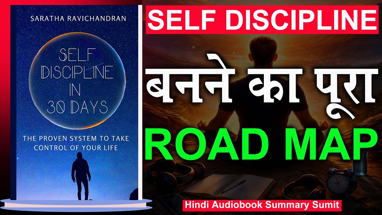 30 Days Self Discipline Plan | Complete Audiobook Summary in Hindi | Powerful Motivation