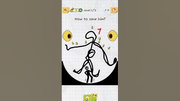 draw to save how to save him?||gameplay||#gaming #shortsfeed #skibidibopyesyesyes