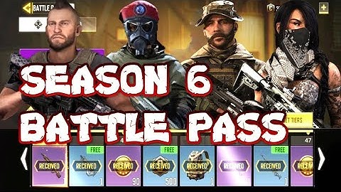 How To Get All | Battlepass just. 220.CP😱 Call of dutty mobile. season.6
