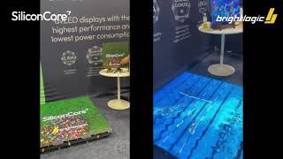 SiliconCore & BrightLogic Showcase Interactive LED Touch Technology