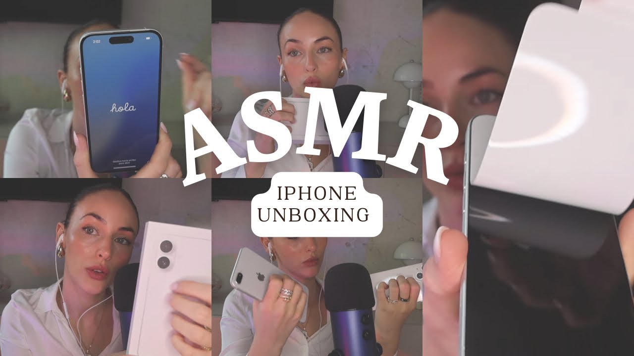 ASMR iPHONE 16 UNBOXING🤍📱German/Deutsch)