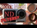 How ND Filters work on DJI Osmo Action Camera!