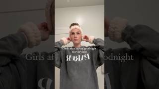 Hold on just doing my nightly routine #hairhack #haircare #haircareroutine