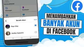 Cara Menambahkan Akun di Aplikasi Facebook | Tutorial Lengkap 2024