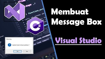 Menggunakan Message Box C# di Visual Studio Win Form..