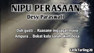 DESY PARASWATI -LIRIK NIPU PERASAAN || TIA PERMATASARI | 11082022