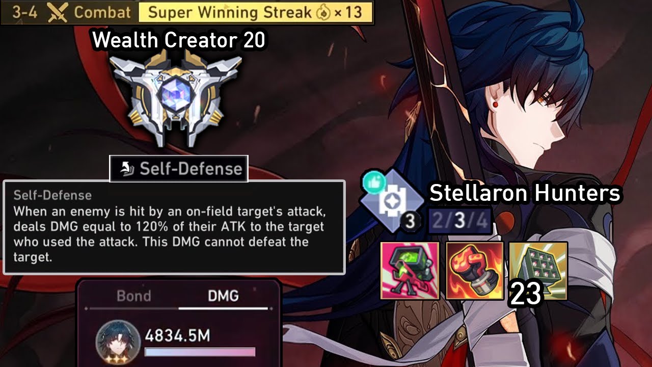 Blade Spams FUA With Self-Defense Affix! Blade With Stellaron Hunters Full Run | Currency Wars