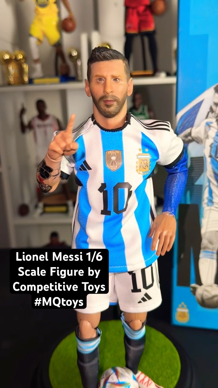 Lionel Messi 1/6 Scale Collectible Figure by Competitive Toys