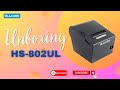 Unboxing Buvvas HS-802UL Thermal Receipt Printer