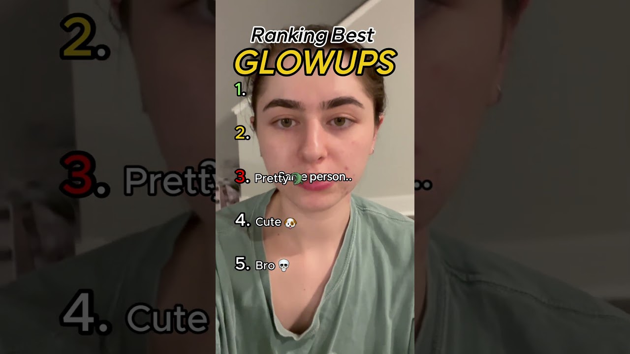 Ranking Best GLOWUPS Trend!