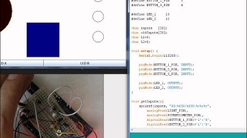 JAVA & ARDUINO integration serial port communication graphic interface. Experimental