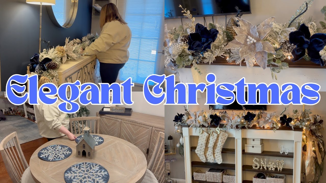 Budget Christmas Decorate and Clean with Me | 2025 Modern Luxe Decor on a budget