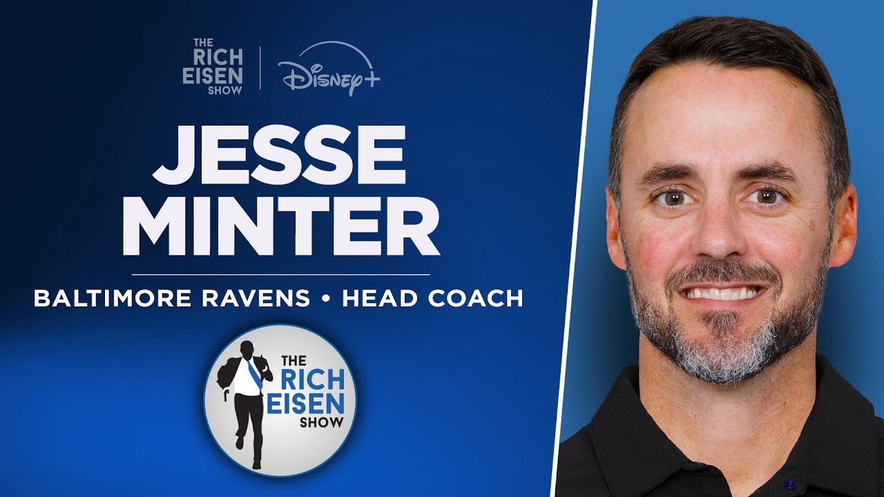 Ravens HC Jesse Minter Talks Lamar Jackson, Derrick Henry & More with Rich Eisen | Full Interview