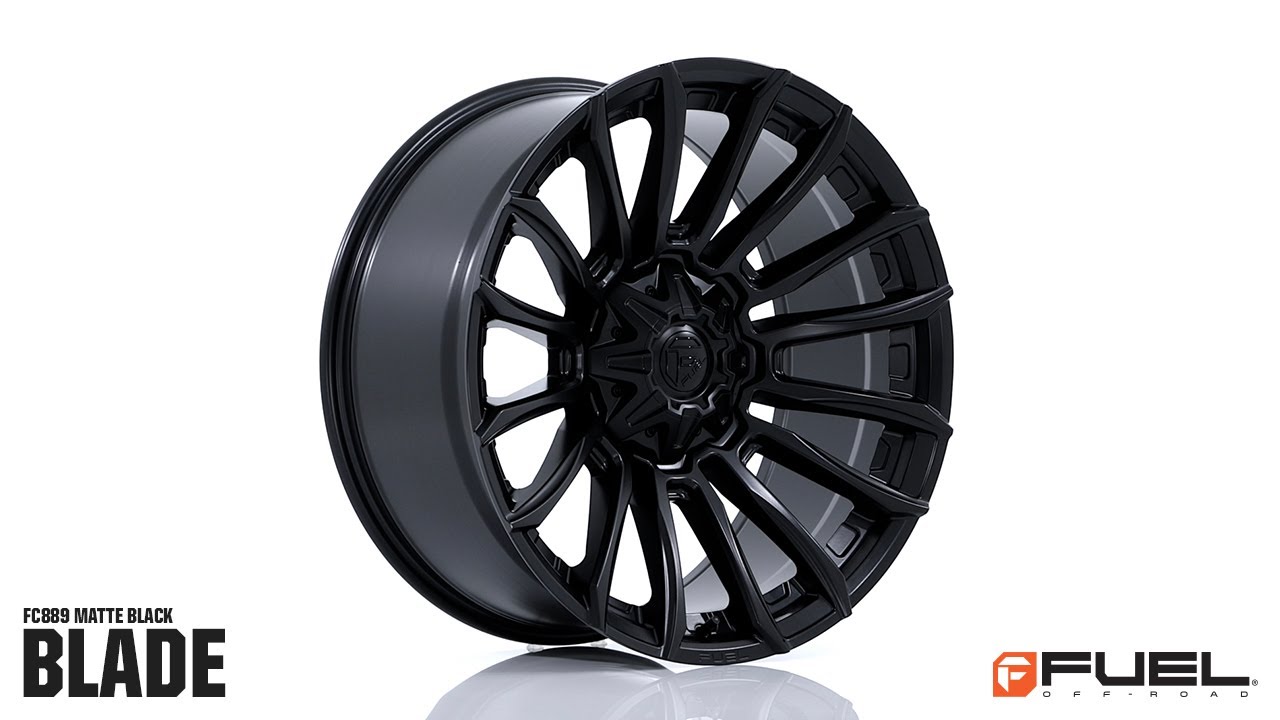 Fuel FC889 Blade Matte Black - PowerHouse Wheels & Tires